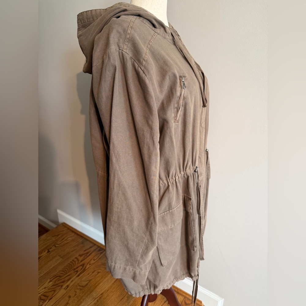 Torrid Dark Taupe Anorak Jacket - Torrid Size 3 (22-24, 3X) - Picture 3 of 14